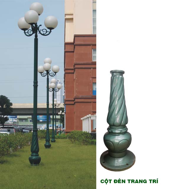 Cột đèn sân vườn banian