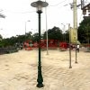 Cột sân vườn Bamboo lắp đèn Jupiter